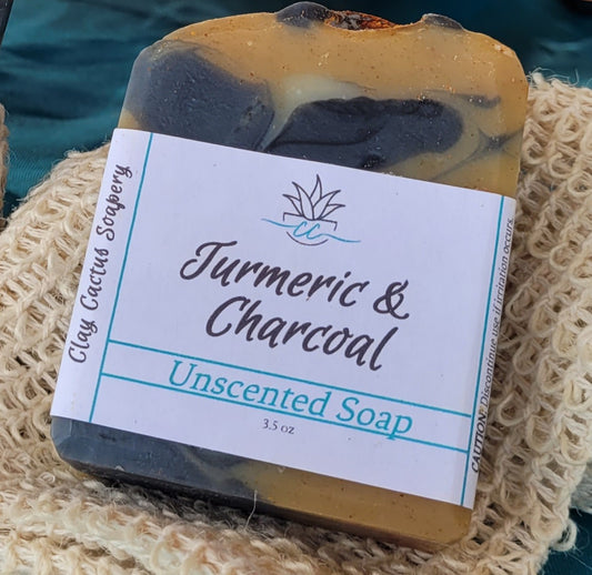Unscented Turmeric & Charcoal