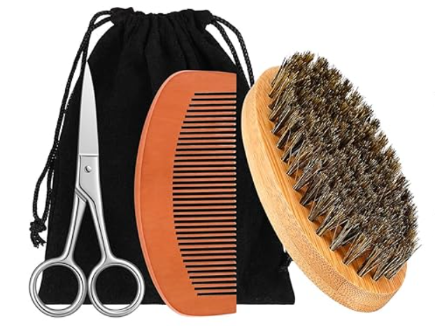 Beard Brush and Comb