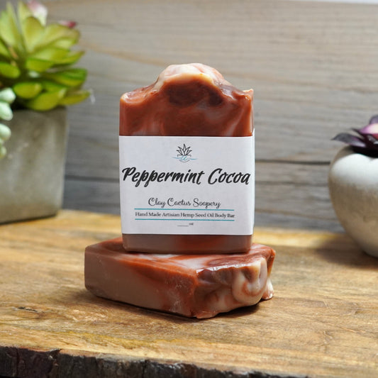 Peppermint Cocoa - with peppermint essential oil